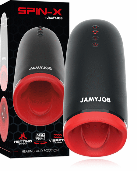 JAMYJOB - SPIN-X HEIZ- UND ROTATIONS-MASTURBATOR