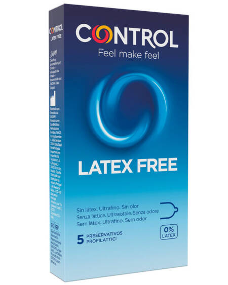 CONTROL - FREE SIN LATEX CONDOMS 5 UNITS