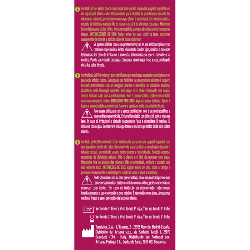 CONTROL - LUB WRMEEFFEKT-SCHMIERGEL 75 ML – Bild 2