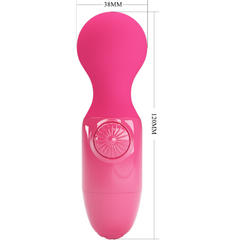 PRETTY LOVE - MAGENTA MINI PERSÖNLICHES MASSAGER – Bild 5