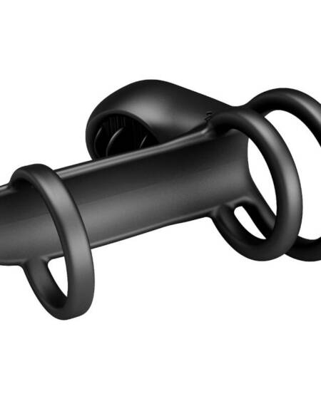 PRETTY LOVE - JAMMY PENIS-HÜLLE 12 VIBRATIONEN MIT WIEDERAUFLADBARER SILIKON-ZUNGE