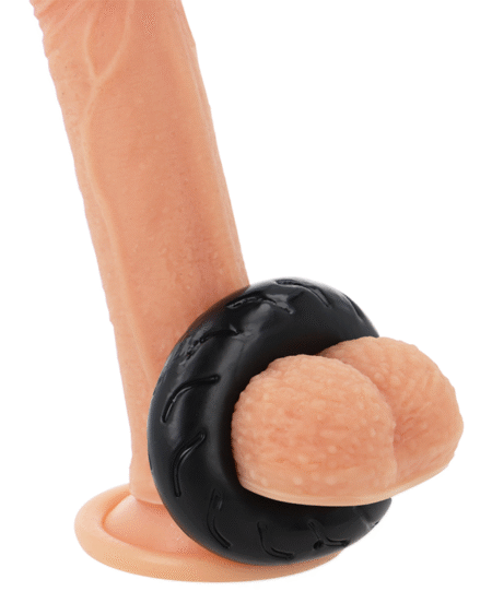 POWERING - SUPER FLEXIBLER UND WIDERSTANDSFÄHIGER PENISRING 5CM PR08 SCHWARZ