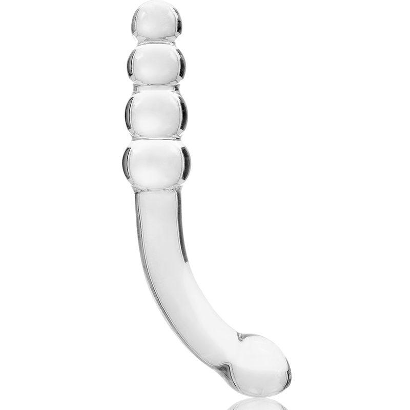 NEBULA SERIES BY IBIZA - MODELL 14 DILDO BOROSILIKATGLAS KLAR 18.5 CM -O- 3 CM – Bild 5