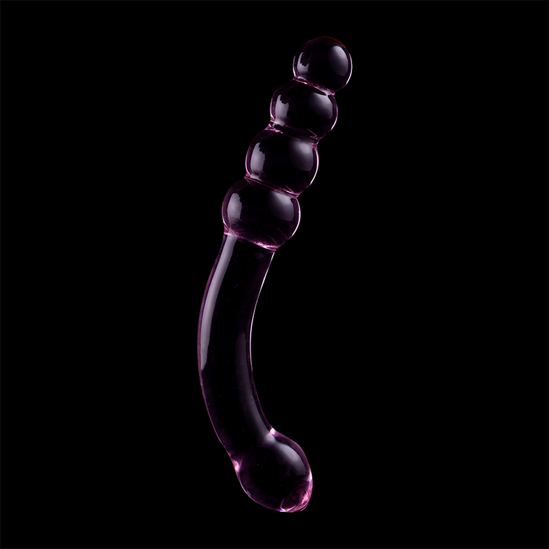 NEBULA SERIES BY IBIZA - MODELL 14 DILDO BOROSILIKATGLAS ROSA 18.5 CM -O- 3 CM – Bild 7