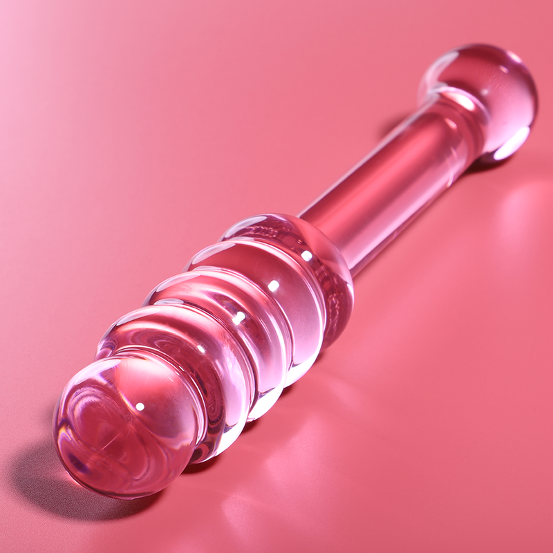 NEBULA SERIES BY IBIZA - MODELL 20 DILDO BOROSILIKATGLAS ROSA 20.5 CM -O- 3 CM – Bild 2