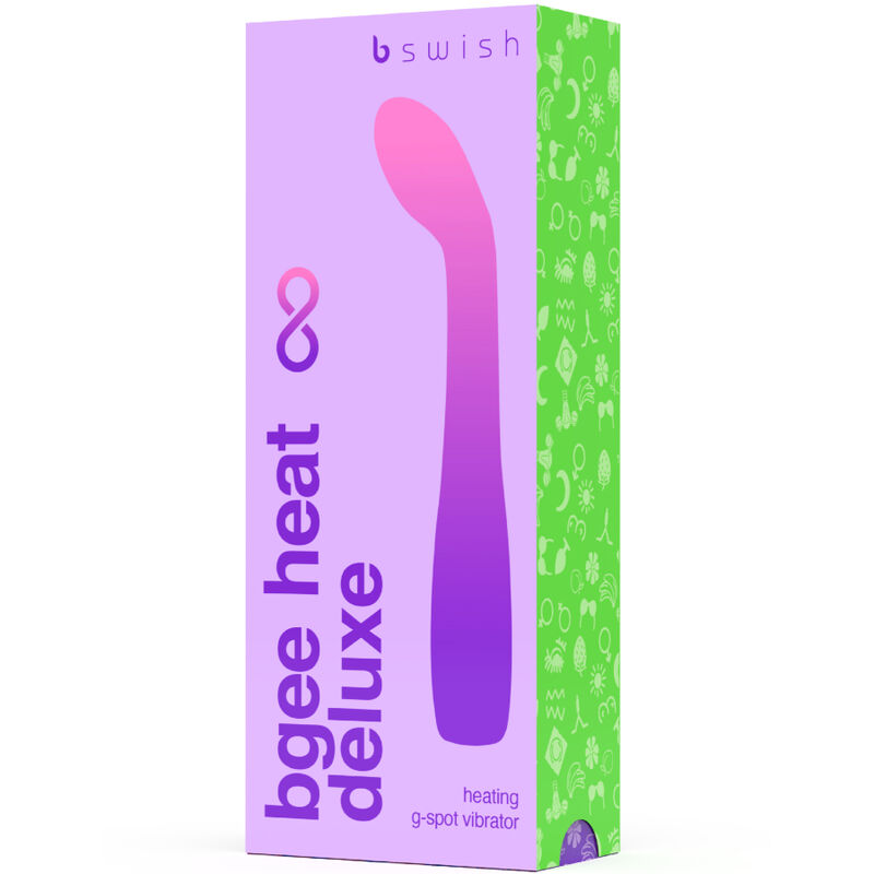 B SWISH - BGEE HEAT INFINITE DELUXE WIEDERAUFLADBARER VIBRATOR LAVENDEL SILIKON – Bild 4