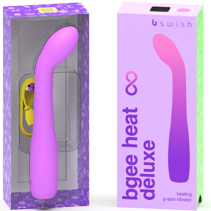 B SWISH - BGEE HEAT INFINITE DELUXE WIEDERAUFLADBARER VIBRATOR LAVENDEL SILIKON – Bild 2