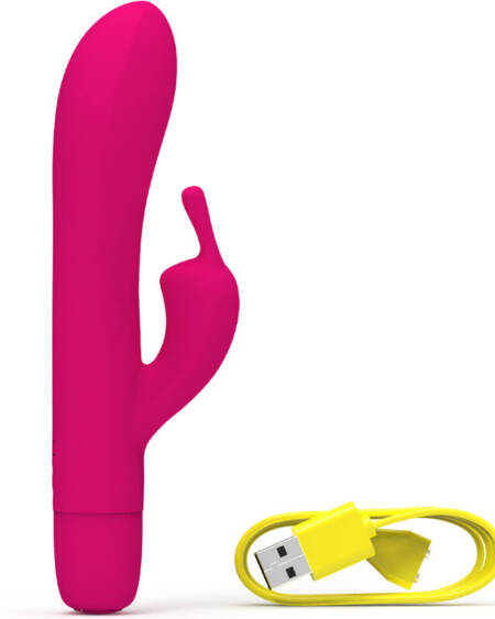 B SWISH - BWILD BUNNY INFINITE KLASSISCHER WIEDERAUFLADBARER VIBRATOR ROSA SILIKON