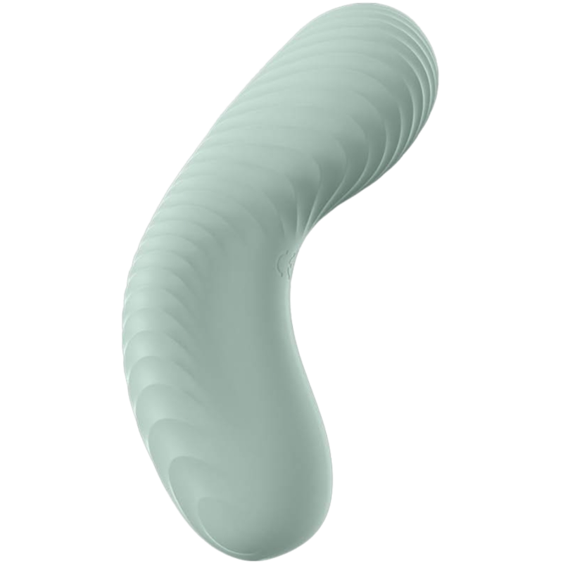 FUN FACTORY - LAYA III WIEDERAUFLADBARER AUFLEGVIBRATOR SALBEIGRÜN – Bild 4