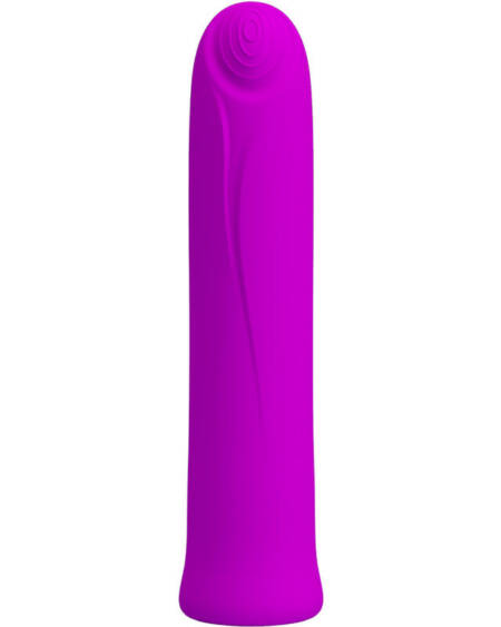 PRETTY LOVE - CURTIS MINI SUPER POWER VIBRATOR 12 LILA SILIKONVIBRATIONEN