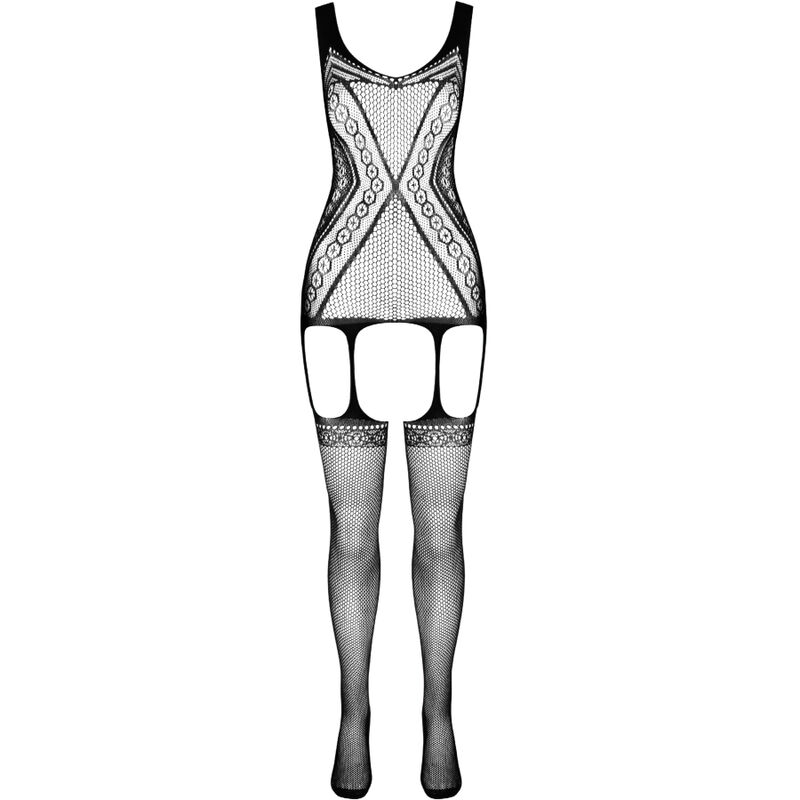 PASSION - ECO COLLECTION BODYSTOCKING ECO BS007 SCHWARZ – Bild 3