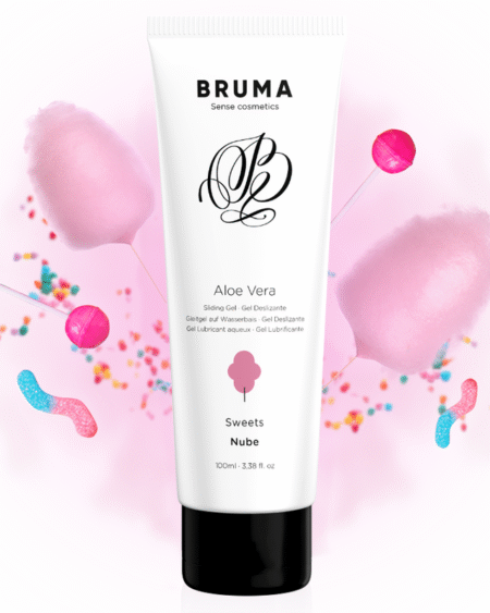 BRUMA - ALOE VERA GLEITGEL ZUCKERWATTE GESCHMACK 100 ML