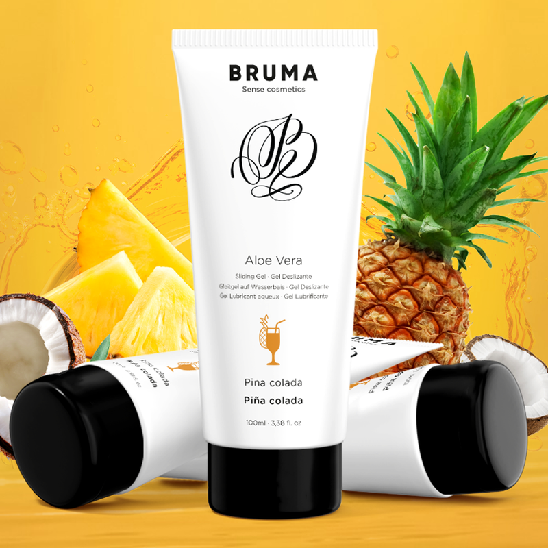 BRUMA - ALOE VERA GLEITGEL PINA COLADA GESCHMACK 100 ML – Bild 5