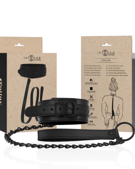 INTENSE - FETISH VEGANES LEDERHALSBAND