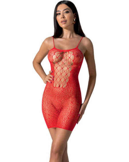 PASSION - BS096 ROTER BODYSTOCKING, EINE GRÖSSE
