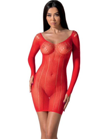 PASSION - BS101 ROTER BODYSTOCKING, EINE GRÖSSE