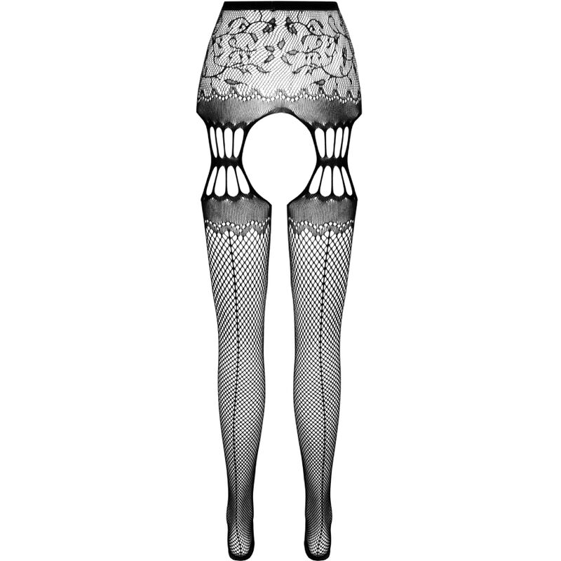 PASSION - S027 SCHWARZE STRUMPFSTRUMPFHOSE, EINE GRÖSSE – Bild 6