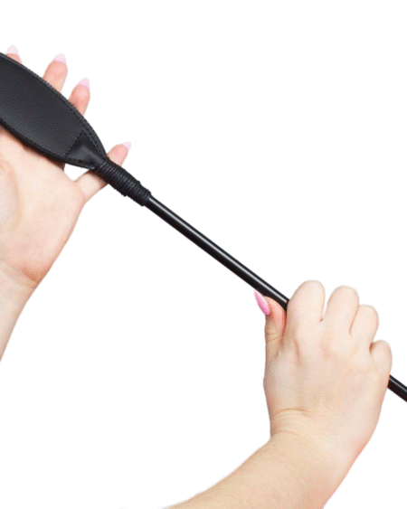 SECRETPLAY - SCHWARZE OVALE PEITSCHE