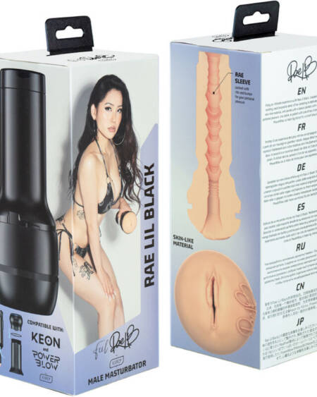 KIIROO - FEEL RAE LIL BLACK STARS KOLLEKTION STROKERS POWERBLOW KOMPATIBEL