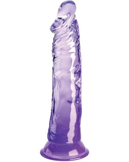 KING COCK - CLEAR REALISTISCHER PENIS 19.7 CM LILA