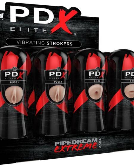 PDX ELITE - STROKER SET 12 EINHEITEN: 6X VAGINA, 3X ANO, 3X MUND