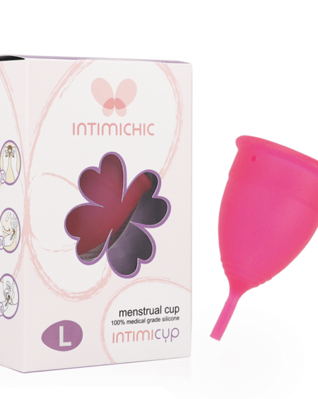 INTIMICHIC - MENSTRUAL CUP MEDIZINISCHES SILIKON - GRÖSSE L
