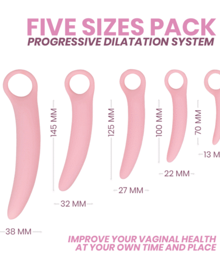INTIMICHIC - SILICONE DILATOR 5 PCS