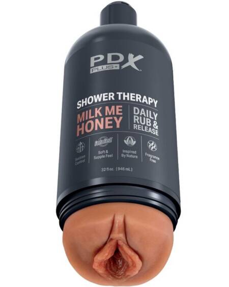 PDX PLUS - STROKER MASTURBATOR DISKRETES FLASCHENDESIGN MILK ME HONEY CANDY SHAMPOO