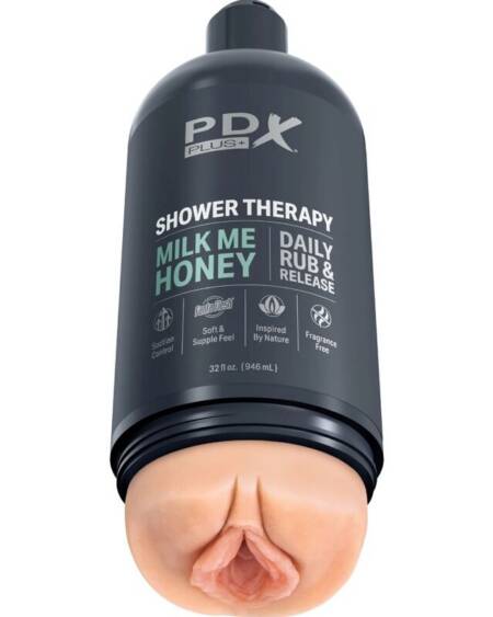 PDX PLUS - STROKER MASTURBATOR DISKRETES FLASCHENDESIGN MILK ME HONEY SHAMPOO