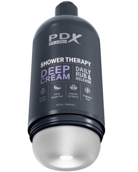 PDX PLUS - STROKER MASTURBATOR DISKRETES TIEFE CREME-SHAMPOO-FLASCHEN-DESIGN