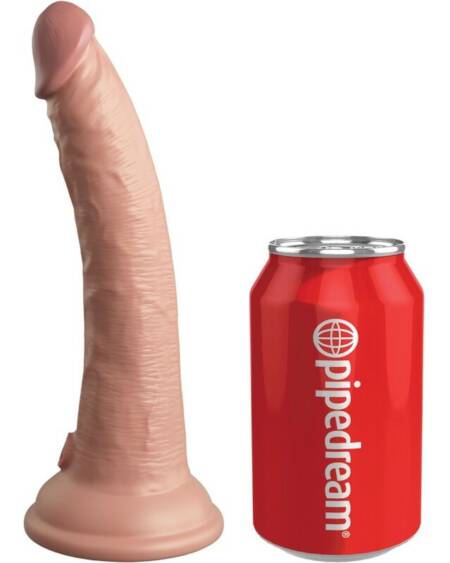 KING COCK - ELITE REALISTISCHER SILIKONDILDO 17.8 CM