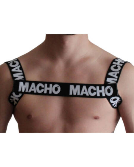 MACHO - DOPPELTES SCHWARZES GESCHIRR