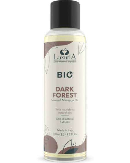 INTIMATELINE LUXURIA - BIO DUNKELWALD MASSAGEÖL 100 ML