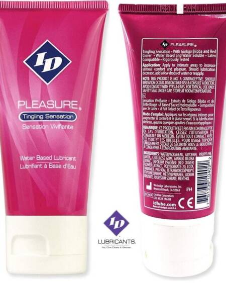ID PLEASURE - WASSERBASIERTES SCHMIERMITTEL TINGING SENSATION TRAVEL TUBE 60 ML