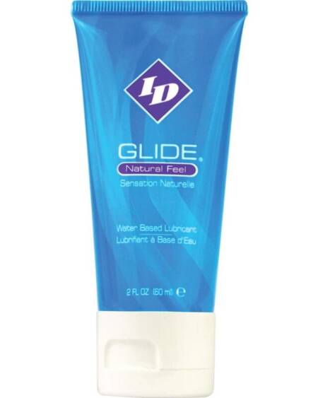 ID GLIDE - SCHMIERMITTEL AUF WASSERBASIS ULTRA LANGLEBIGE REISE TUBE 60 ML