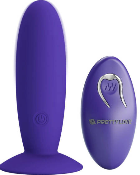 PRETTY LOVE - JUGENDPLUG ANALVIBRATOR MIT FERNBEDIENUNG VIOLETT