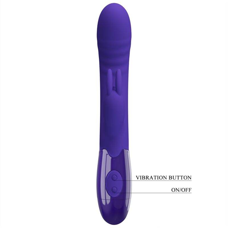 PRETTY LOVE - CERBERUS YOUTH VIOLET RABBIT VIBRATOR – Bild 7