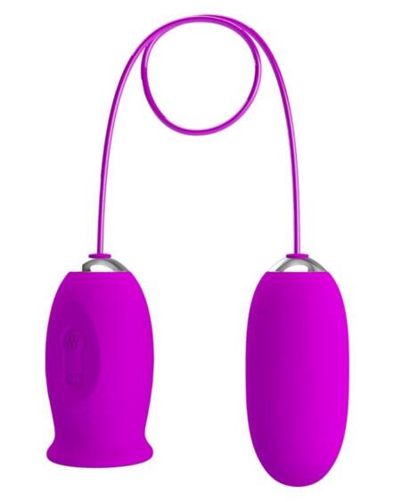 PRETTY LOVE - DAISY DUAL EGG WIEDERAUFLADBARER VIBRATOR LILA