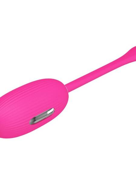 PRETTY LOVE - DOREEN WIEDERAUFLADBARES VIBRIERENDES EI MAGENTA MIT FERNBEDIENUNG