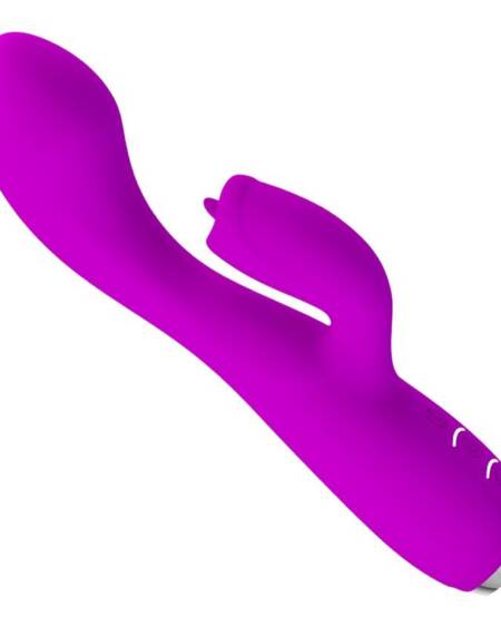 PRETTY LOVE - GLORIA WIEDERAUFLADBARER KANINCHENVIBRATOR, WASSERDICHT, LILA