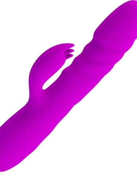 PRETTY LOVE - MELANIE PURPLE WIEDERAUFLADBARER KANINCHENVIBRATOR