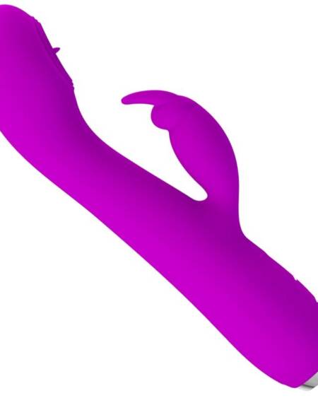 PRETTY LOVE - RACHEL WIEDERAUFLADBARER VIBRATOR MIT LILA SAUGNAPF