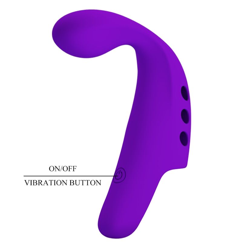 PRETTY LOVE - GORGON PURPLE WIEDERAUFLADBARER FINGERVIBRATOR – Bild 8