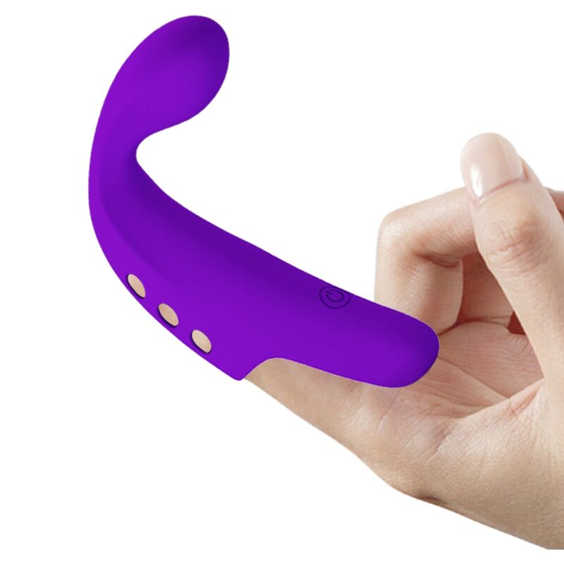 PRETTY LOVE - GORGON PURPLE WIEDERAUFLADBARER FINGERVIBRATOR – Bild 6