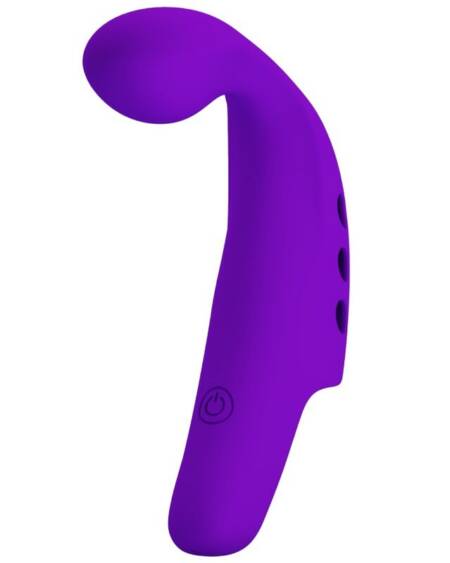 PRETTY LOVE - GORGON PURPLE WIEDERAUFLADBARER FINGERVIBRATOR