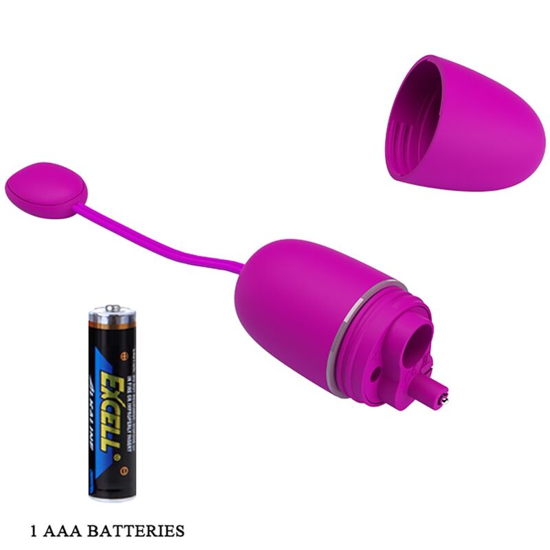 PRETTY LOVE - VIBRIERENDES EI DER NYMPHE, APP-GESTEUERT, LILA – Bild 7