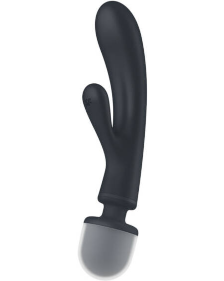 SATISFYER - TRIPLE LOVER RABBIT VIBRATOR MASSAGER GRAU