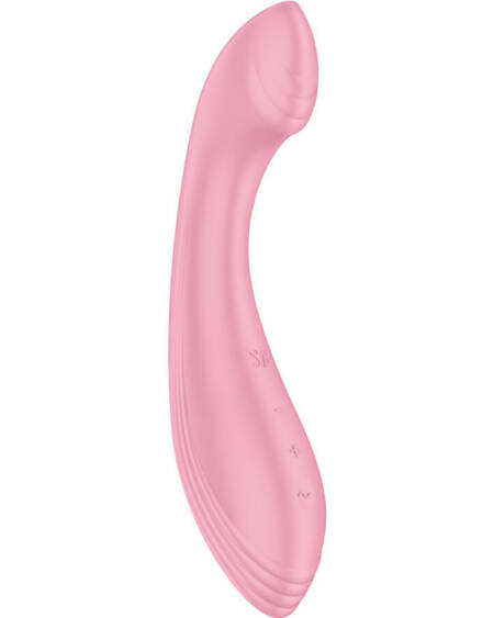 SATISFYER - G-FORCE VIBRATOR STIMULATOR G-SPOT ROSA