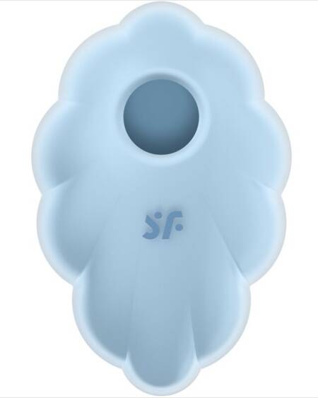SATISFYER - CLOUD DANCER BLUE AIR PULSE VIBRATOR