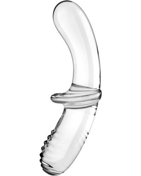 SATISFYER - DOPPEL KRISTALL DILDO TRANSPARENT